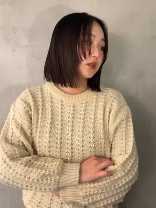 ミディアム 🎀海外ヘア/表参道 Satone🎀のヘアスタイル