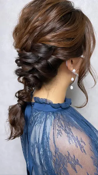 ヘアアレンジ 女性専用サロン 【中崎町】ゆきみのヘアスタイル