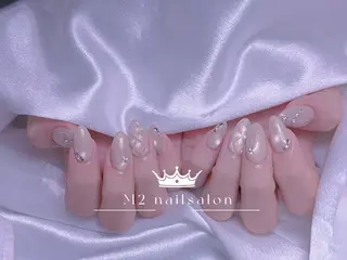 ネイル 長さだし専門店 M2　rikaのネイルデザイン