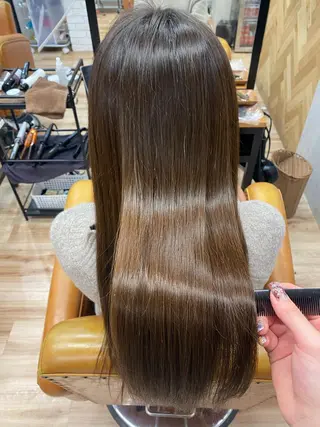 ロング カラー ✨艶髪✨ 奈須晴香のヘアスタイル