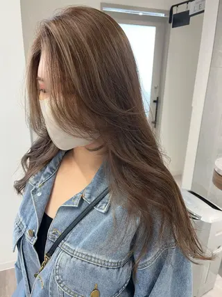 ロング 🫧umu.🫧韓国 /レイヤーカットのヘアスタイル