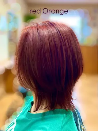 カラー かぁちゃん 橋本のヘアスタイル