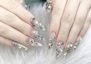 ロング 清水 美穂のネイルデザイン