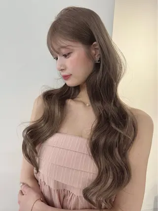 ロング Rita/髪質改善/ ブリーチなしWカラーのヘアスタイル