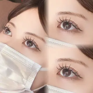 マツエク・マツパ 。ꕤ°₊sakura 束感まつ毛⊹𓈒✿のマツエク・マツパデザイン