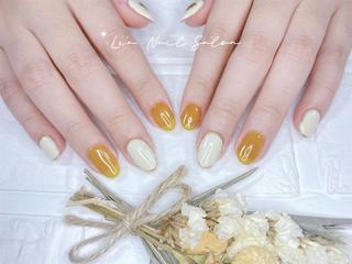 ショート カラー ネイル Le’a NailSalonのネイルデザイン