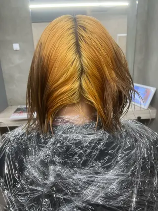 ミディアム カラー 多系統似合わせ/ tsuburaのヘアスタイル
