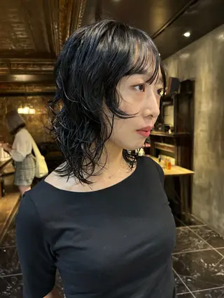ショート パーマ デザインレイヤー/ KOSUKEのヘアスタイル