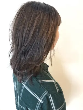 ミディアム 夜23時まで予約🉑 reverieあきらのヘアスタイル