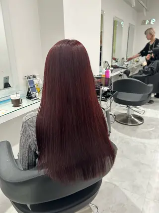 ロング カラー レイヤー×透明感カラ ー🕊AZUSAのヘアスタイル