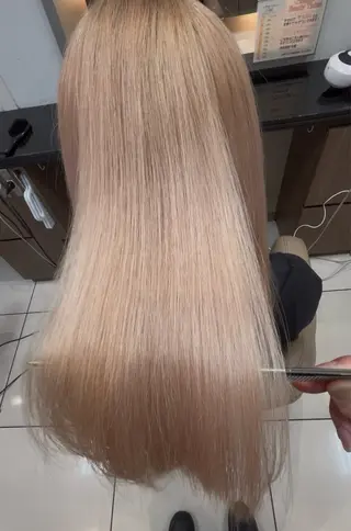 ロング パーマ 💎縮毛矯正💎 髪質改善・店長 伊藤のヘアスタイル