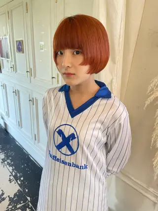 ショート カラー 太田 妃香/岡崎美容室のヘアスタイル