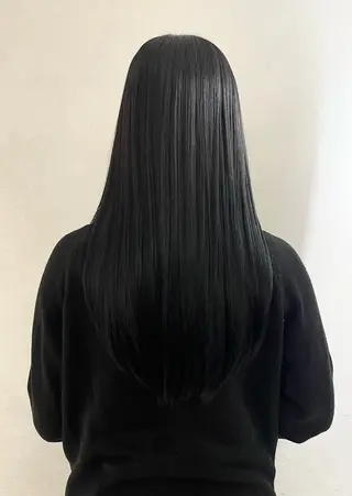 ロング カラー モリシゲ ヒカリ🦕🐬のヘアスタイル