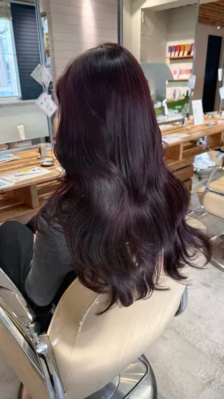ロング カラー mellowman 【メロウマン】のヘアスタイル