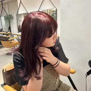 ミディアム カラー ❕マンツーマン施術❕ 🍊Moemiのヘアスタイル