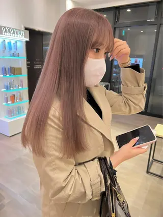 ロング カラー 🎀女性専門サロン RION🌸のヘアスタイル