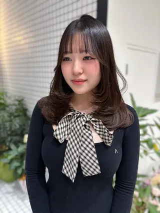 セミロング soyon名古屋/ fuka🎀のヘアスタイル
