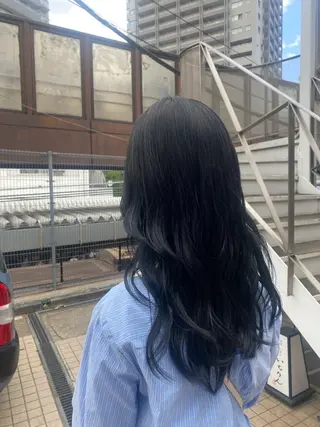 ロング カラー ヘアアレンジ 20代〜40代 大塚🌱松原大将のヘアスタイル