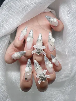 ネイル Lee Nails チップ長さだし専門店のネイルデザイン