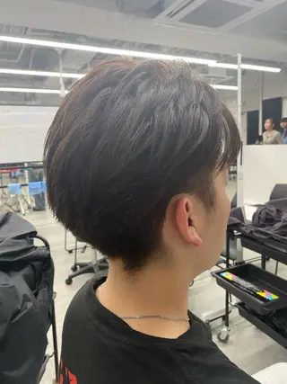 メンズ Ma2Ri /ゆるふわ暖色カラーのヘアスタイル