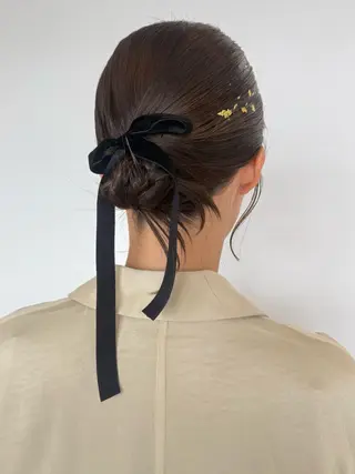 ヘアアレンジ 透明感カラー/ボブ 高野菜瑠のヘアスタイル