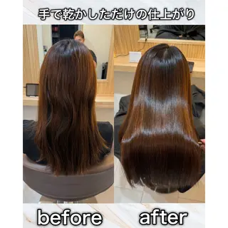 セミロング かいせい/髪質改善 /縮毛矯正特化のヘアスタイル