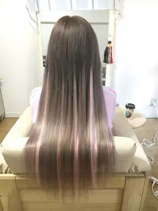 ロング KA BUのヘアスタイル