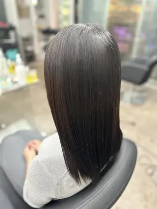 ロング 代表 中島貴志のヘアスタイル