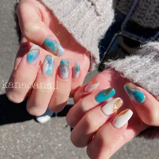 ネイル 地爪育成💅 kanaoanailのネイルデザイン