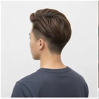 ショート カラー メンズ un.le.pont ルカ 🎨のヘアスタイル