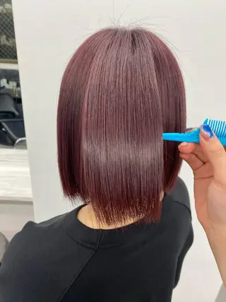 ショート カラー プルエクステ/カラー ⭐️KIR̋Aのヘアスタイル