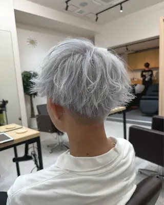 ショート カラー メンズ 田代 祐太のヘアスタイル