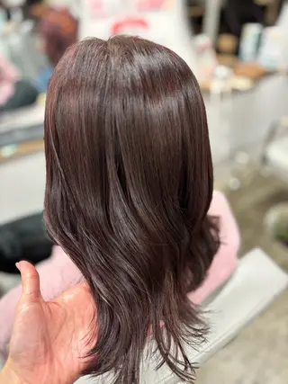 ミディアム アールグランデ あやのヘアスタイル