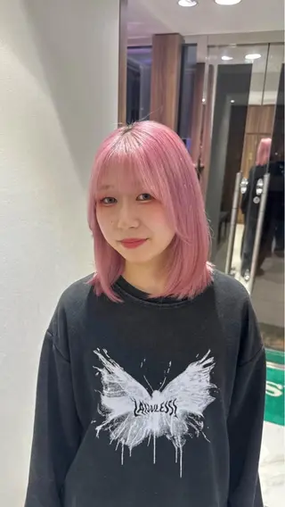 ミディアム カラー 桜新町/ Mea⭐︎のヘアスタイル