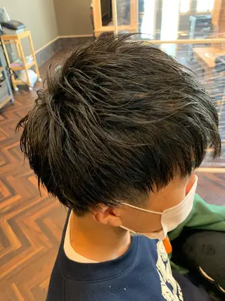 メンズ FLAGS YAMATOのヘアスタイル