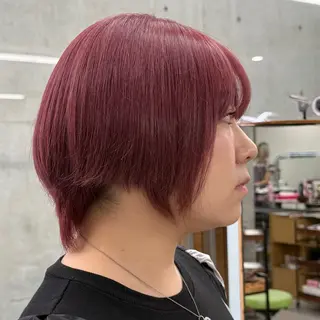 ショート カラー Runa/心斎橋 /ハイトーンのヘアスタイル