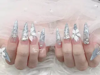 ネイル MoMoA Nail ネイル長さ出し専門店のネイルデザイン