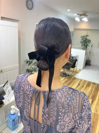 ヘアアレンジ 遠藤 玲のヘアスタイル