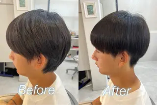 メンズ 縮毛矯正練習 モデル募集✨️NOAのヘアスタイル