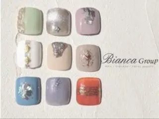 ネイル Bianca 立川店 小川のネイルデザイン
