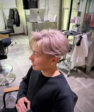カラー UMM daichi メンズパーマのヘアスタイル