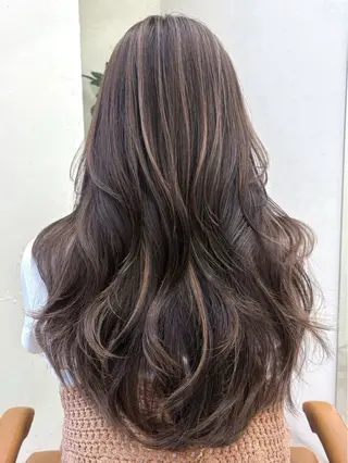 ロング カラー ヘアアレンジ 🫧透明感カラー/ Wカラー🫧namiのヘアスタイル