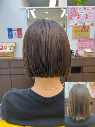 ショート 平野区カット募集中 北羅　千笑実🫧🌿のヘアスタイル