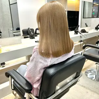 ミディアム カラー 一ノ瀬 暁のヘアスタイル