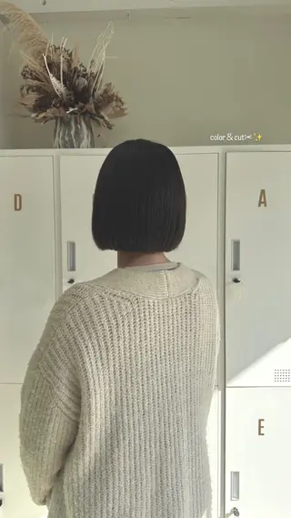 ショート カラー Angelica Hinaのヘアスタイル