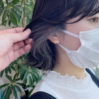 ショート カラー 似合わせカット ショートボブ🦋廣瀬のヘアスタイル