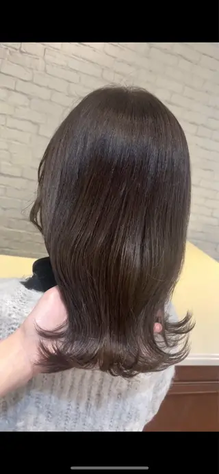 カラー ご新規様限定 透明感カラーKANAのヘアスタイル