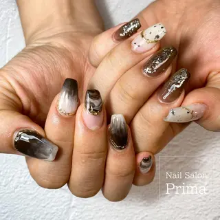 セミロング ネイル SalonPrima 西院Nail&Eyeのネイルデザイン