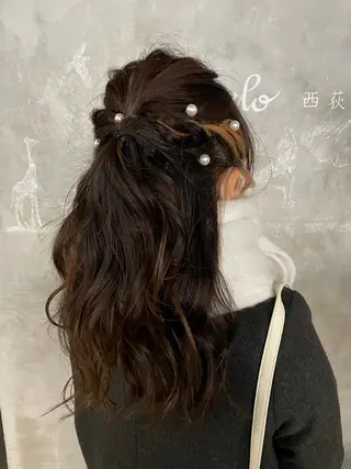 ロング 飯塚 七海のヘアスタイル