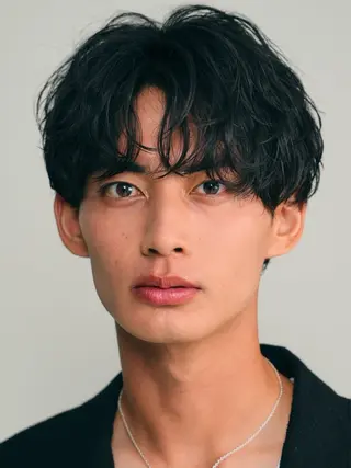 ショート パーマ メンズ 江藤 竜広のヘアスタイル